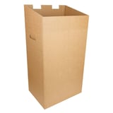 CESTINO  75 L 37,3x27,3x72 CM MARRONE CARTONE (10 UNITÀ)