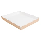 VASSOI + COPERCHIO THEPACK  32x27x4 CM NATURALE CARTONE NANO-MICRO (150 UNITÀ)