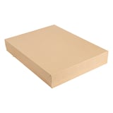 VASSOI + COPERCHIO THEPACK  40,5x30,5x6 CM NATURALE CARTONE A MICROCANALI (150 UNITÀ)