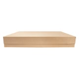 VASSOI + COPERCHIO THEPACK  40,5x30,5x6 CM NATURALE CARTONE A MICROCANALI (150 UNITÀ)