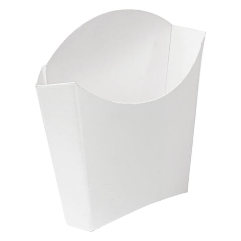 SCATOLINE PER FRITTI THEPACK 135 G 13x8x13,5 CM BIANCO CARTONE NANO-MICRO (1200 UNITÀ)