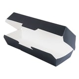 VASCHETTE HOT DOG THEPACK  23,2x9x6,3 CM NERO CARTONE NANO-MICRO (450 UNITÀ)