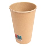 BICCHIERI BEVANDE FREDDE 1 PARETE  360 ML - 12 oz 250 + 21PE G/M2 Ø9/6x11 CM MARRONE CARTONE (2000 UNITÀ)