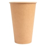 BICCHIERI BEVANDE FREDDE 1 PARETE  360 ML - 12 oz 250 + 21PE G/M2 Ø9/6x11 CM MARRONE CARTONE (2000 UNITÀ)