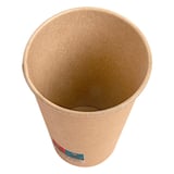 BICCHIERI BEVANDE FREDDE 1 PARETE  360 ML - 12 oz 250 + 21PE G/M2 Ø9/6x11 CM MARRONE CARTONE (2000 UNITÀ)