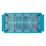 CESTO POSATE SENZA MANIGLIE   42,5x21x15 CM BLU PP (1 UNITÀ)