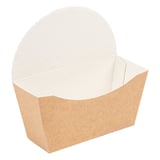SCATOLINA BAGEL SCOOP THEPACK  12x4,5x12 CM MARRONE CARTONE NANO-MICRO (1000 UNITÀ)
