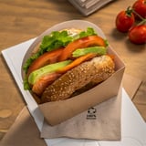 SCATOLINA BAGEL SCOOP THEPACK  12x4,5x12 CM MARRONE CARTONE NANO-MICRO (1000 UNITÀ)