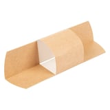 IMBALLAGGIO ROLLER PER PANINO THEPACK  10,5x23 CM MARRONE CARTONE NANO-MICRO (1000 UNITÀ)