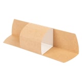IMBALLAGGIO ROLLER PER PANINO THEPACK  10,5x23 CM MARRONE CARTONE NANO-MICRO (1000 UNITÀ)