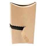 CONTENITORI BURRITOS THEPACK  19,5x12,5x3 CM MARRONE CARTONE NANO-MICRO (500 UNITÀ)