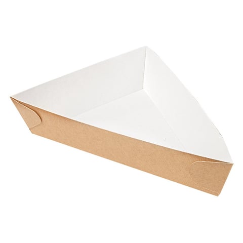 BARCHETTE TRIANGOLARE THEPACK  14,5x19x3,5 CM NATURALE CARTONE NANO-MICRO (900 UNITÀ)