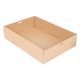 SCATOLE "TRAITEUR" M  375 G/M2 35,9x25,2x8 CM NATURALE KRAFT (100 UNITÀ)