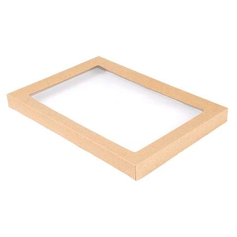COPERCHI PER SCATOLE 253.15  300 G/M2 + PET 36,4x25,5x3 CM NATURALE KRAFT (100 UNITÀ)