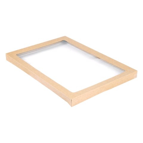 COPERCHI PER SCATOLE 253.17  300 G/M2 + PET 45,5x31,3x3 CM NATURALE KRAFT (50 UNITÀ)