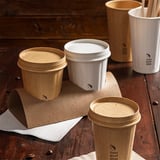 SUPPORTO PER 2 POSTI   29,2x21 CM NATURALE KRAFT (600 UNITÀ)