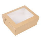 SCATOLE CON FINESTRA THEPACK 1350 ML 15,3x12,1x6,4 CM NATURALE CARTONE NANO-MICRO + OPP (200 UNITÀ)