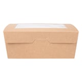 SCATOLE CON FINESTRA THEPACK 1350 ML 15,3x12,1x6,4 CM NATURALE CARTONE NANO-MICRO + OPP (200 UNITÀ)