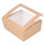 SCATOLE CON FINESTRA THEPACK 1350 ML 15,3x12,1x6,4 CM NATURALE CARTONE NANO-MICRO + OPP (200 UNITÀ)
