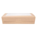 SCATOLE CON FINESTRA THEPACK 1470 ML 19,8x14x4,8 CM NATURALE CARTONE NANO-MICRO + OPP (200 UNITÀ)