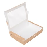 SCATOLE CON FINESTRA THEPACK 1470 ML 19,8x14x4,8 CM NATURALE CARTONE NANO-MICRO + OPP (200 UNITÀ)