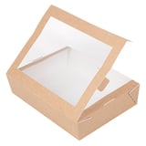 SCATOLE CON FINESTRA THEPACK 1470 ML 19,8x14x4,8 CM NATURALE CARTONE NANO-MICRO + OPP (200 UNITÀ)
