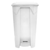 BIDONE CON COPERCHIO  100 L 49x47x84 CM BIANCO PP (1 UNITÀ)