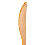 COLTELLI 'ESSENTIAL'  17 CM NATURALE FIBRA DI LEGNO (80 UNITÀ)