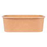 CONTENITORI RETTANGOLARI  750 ML 320 + 26 PE G/M2 17,3x12,3x5,7 CM NATURALE KRAFT (300 UNITÀ)