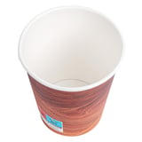 BICCHIERI BEVANDE CALDE 1 PARETE 'ARIZONA' 240 ML 280 + 18 PE G/M2 Ø8/5,6x9,2 CM MARRONE CARTONE (1000 UNITÀ)