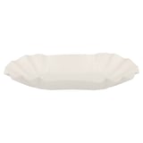 VASSOIO OVALE  320 G/M2 19,5x11x3,2 CM BIANCO CARTONE (1000 UNITÀ)