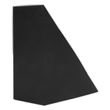 SCATOLE PER PANINI CON FINESTRA THEPACK  12,4x12,4x5,5 CM NERO CARTONE NANO-MICRO + OPP (500 UNITÀ)