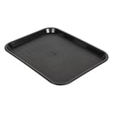 VASSOIO FAST FOOD   27,5x35,5x2 CM NERO PP (1 UNITÀ)