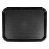 VASSOIO FAST FOOD   27,5x35,5x2 CM NERO PP (1 UNITÀ)