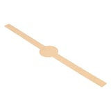 ANELLO ADESIVO   4x30 CM NATURALE KRAFT (250 UNITÀ)