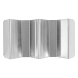 SPAZIATORE PER 2/3 TACOS ARTINOX  16,5x8x3,5 CM ARGENTO ACCIAIO INOX (12 UNITÀ)