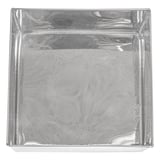 SCATOLA PER BUFFET ARTINOX  12x12x7 CM ARGENTO ACCIAIO INOX (1 UNITÀ)
