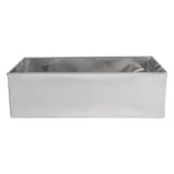 SCATOLA PER BUFFET ARTINOX  26,3x13x8 CM ARGENTO ACCIAIO INOX (1 UNITÀ)