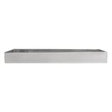 SCATOLA PER BUFFET ARTINOX  38,3x12,3x4 CM ARGENTO ACCIAIO INOX (1 UNITÀ)