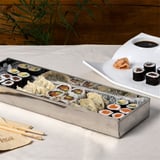 SCATOLA PER BUFFET ARTINOX  38,3x12,3x4 CM ARGENTO ACCIAIO INOX (1 UNITÀ)