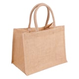 SACCHETTI  260 G/M2 32+20x25 CM NATURALE IUTA (10 UNITÀ)