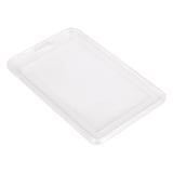 PORTABADGE DI ACCREDITAMENTO VERTICALE   5,4X8,5 CM TRASPARENTE PP (1 UNITÀ)