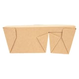 SCATOLE AMERICANE 2 SCOMPARTI THEPACK 900+450ML 15,2x12,1x6,5CM NATURALE CARTONE NANO-MICRO + PP (300 UNITÀ)