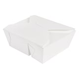 SCATOLE AMERICANE 2 SCOMPARTI THEPACK 900+450ML 15,2x12,1x6,5CM BIANCO CARTONE NANO-MICRO + PP (300 UNITÀ)
