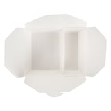 SCATOLE AMERICANE 2 SCOMPARTI THEPACK 900+450ML 15,2x12,1x6,5CM BIANCO CARTONE NANO-MICRO + PP (300 UNITÀ)