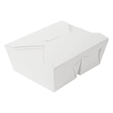 SCATOLE AMERICANE 2 SCOMPARTI THEPACK 1320 + 660 ML 19,6x14x6,2 CM BIANCO CARTONE NANO-MICRO + PP (200 UNITÀ)