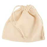 SACCHETTI IN RETE RIUTILIZZABILI   26x26 CM BEIGE COTONE (25 UNITÀ)