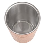 SECCHIELLO PER VINO MARTELLATO ARTINOX  Ø 10,8x17,8 CM RAME ACCIAIO INOX (1 UNITÀ)