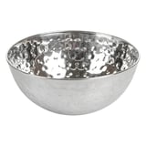CIOTOLA MARTELLATA ARTINOX  Ø 13x6 CM ARGENTO ACCIAIO INOX (1 UNITÀ)