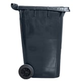 BIDONE, 2 RUOTE  240 L 74x60x101 CM GRIGIO HDPE (1 UNITÀ)